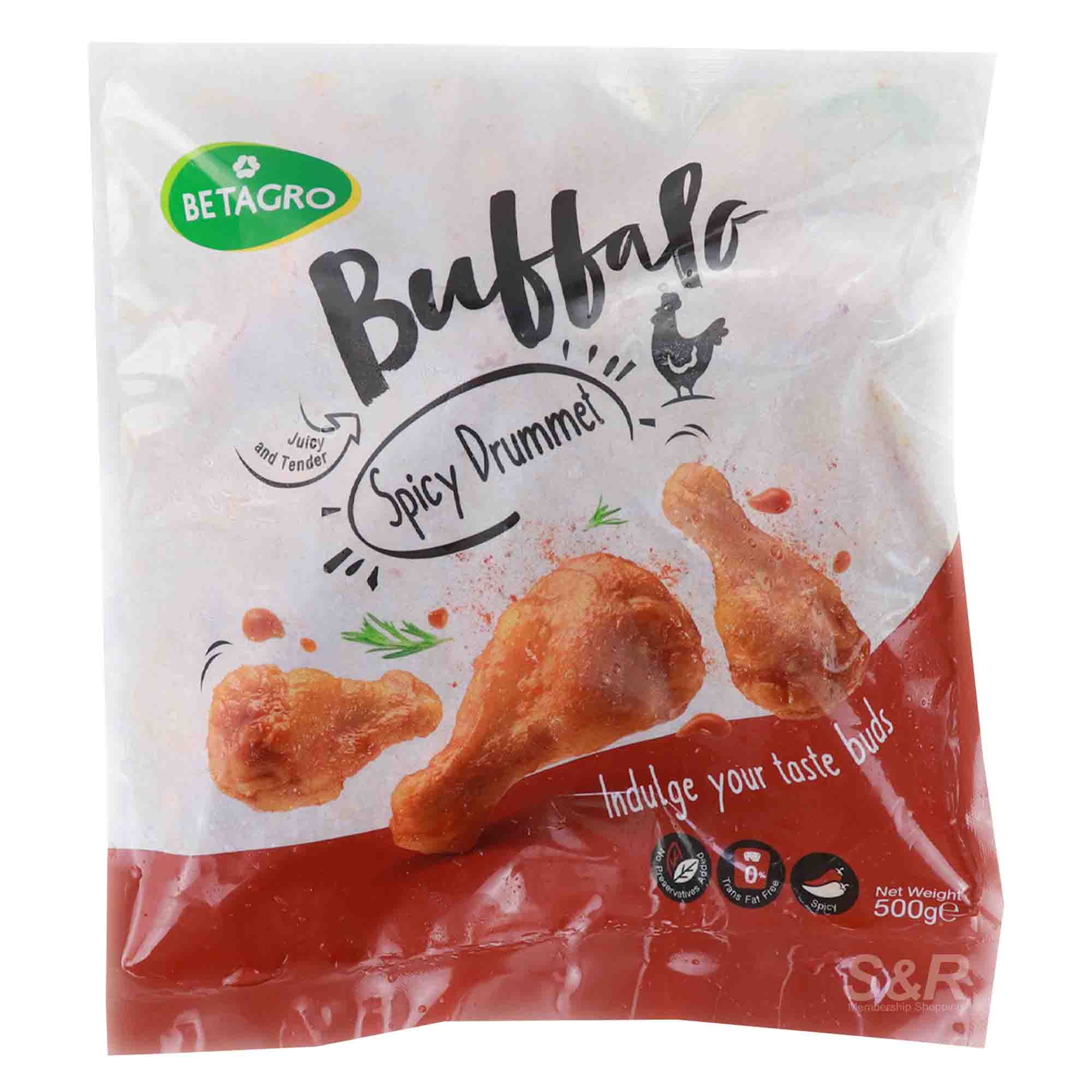 Betagro Buffalo Spicy Drummet 500g Betagro Buffalo Spicy Drummet 500g